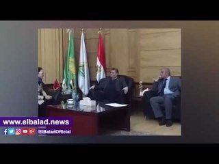 صدى البلد |  رئيس جامعة بنها يستقبل عميدة الدراسات العربية بالصين