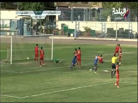 هدف التعادل لنادي الشمس في مرمى سيراميكا كليوباترا | ملعب البلد