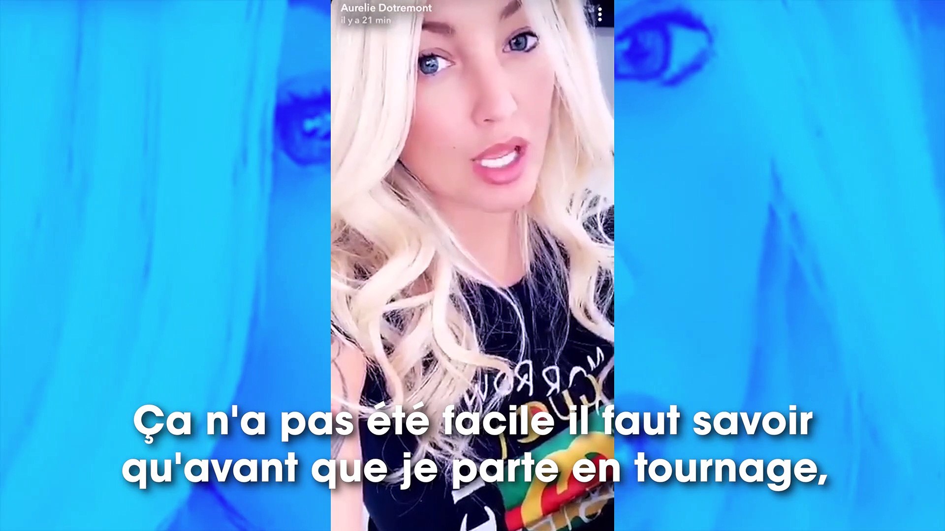 Aurélie Dotremont : effondrée, elle dévoile la triste raison qui l'oblige à  porter une perruque - Vidéo Dailymotion