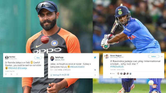 Ravindra Jadeja and Ambati rayadu trolled after faliure in Ranchi ODI | वनइंडिया हिंदी