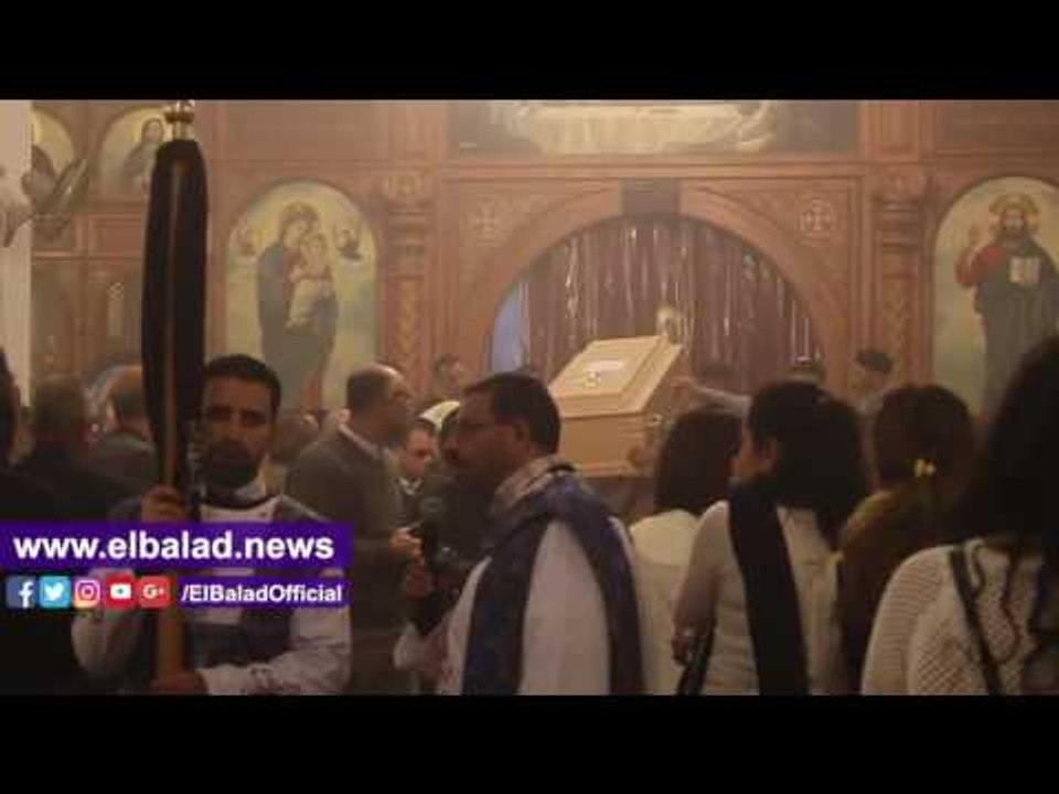 صدى البلد | تشيع جثمان يارا هانى بكنيسة العذراء