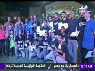 -مع شوبير - أحتفالية نادي طنطا بتأهل فريق الكرة الطائرة للدوري الممتاز