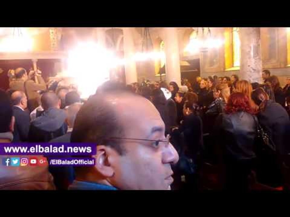 صدى البلد | صلاة الجنازة على الشهيدة"28" لتفجيرالكنيسة البطرسية