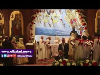 صدى البلد |الصلاة بالكاتدرائية