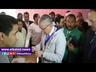 صدى البلد |محافظ المنيا يشارك في فعاليات حمله "إطمن علي نفسك"