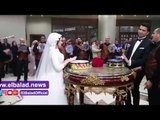 صدى البلد |«أفراح البلد» تشارك «هدير» و«محمد» حفل زفافهما بالدقهلية