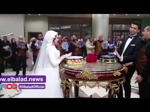 صدى البلد |«أفراح البلد» تشارك «هدير» و«محمد» حفل زفافهما بالدقهلية