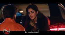 Kissing Scene In ZERO MOVIE With Katerina Kaif And Shahrukh Khan - Hot Movie Scene