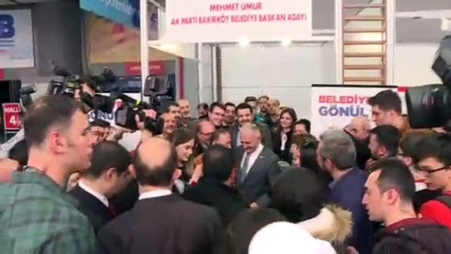 Yıldırım, CNR Kitap Fuarı stantlarını gezdi - İSTANBUL