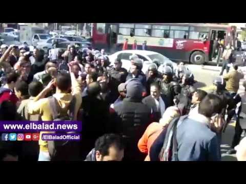 صدى البلد | استنفار أمنى بمحيط الصحفيين والمحامين وإغلاق الشوارع المحيطة بهما