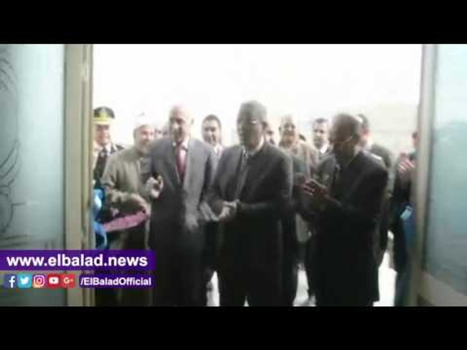 صدى البلد |  محافظ المنيا ومديرالأمن يفتتحان معرض منتجات قطاع مصلحة السجون