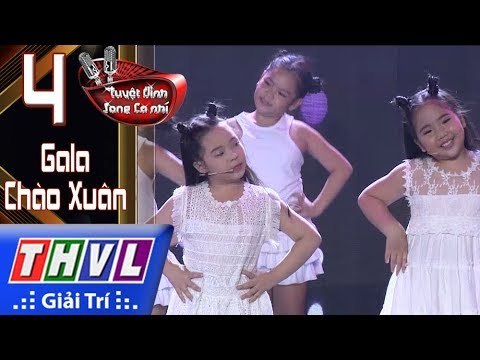 THVL | Tuyệt Đỉnh Song Ca Nhí – Gala Chào Xuân: Cún Yêu – Phương Vy, Quỳnh Thy