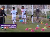 صدى البلد | تدريبات تاهيل للزمالك بعد مباراة الاعلاميين