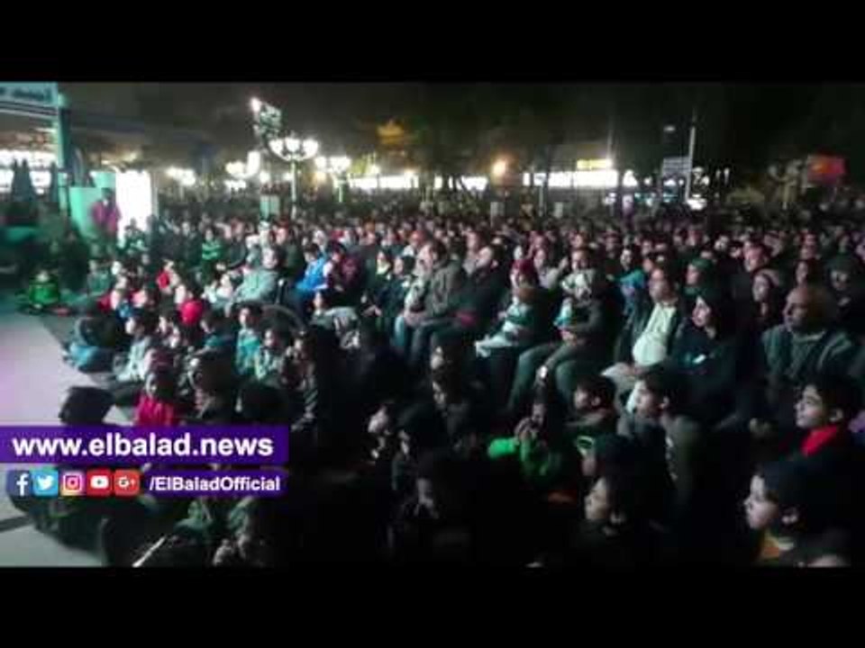 صدى البلد |  اجواء مباره مصر وبوركينا من داخل نادي الزمالك