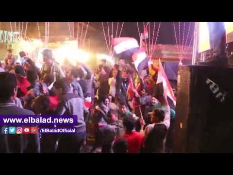 صدى البلد | فرحة المصريين في الشوارع عقب الفوز على بوركينا فاسو