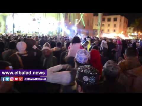 صدى البلد | استعدادات احتفالية الليلة الختامية بمولد الحسين