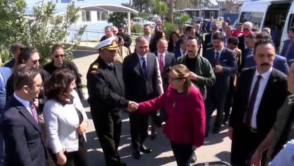 Antalya Bakan Pekcan, 50 Milyon Dolarlık Lüks Yatı Gezdi