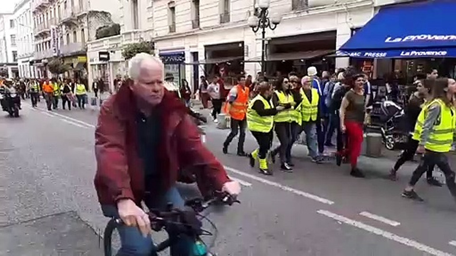 Avignon Défilé Des Motards