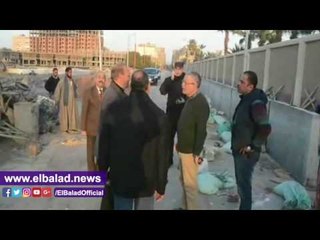 صدى البلد | محافظ المنيا يتفقد طريق "شلبي ـ المطار" ويوجه بانجاز العمل بنقطة التأمين