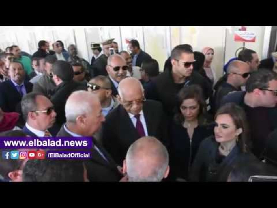 صدى البلد |  رئيس مجلس النواب ووزيرة التعاون الدولى يفتتحان وحدة مرور دراو بأسوان
