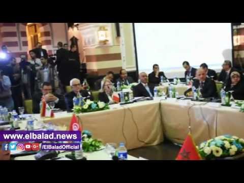 صدى البلد | أبو العنين خلال مشاركته المؤتمر البرلمانى الاقليمى لمكافحة الارهاب والتطرف