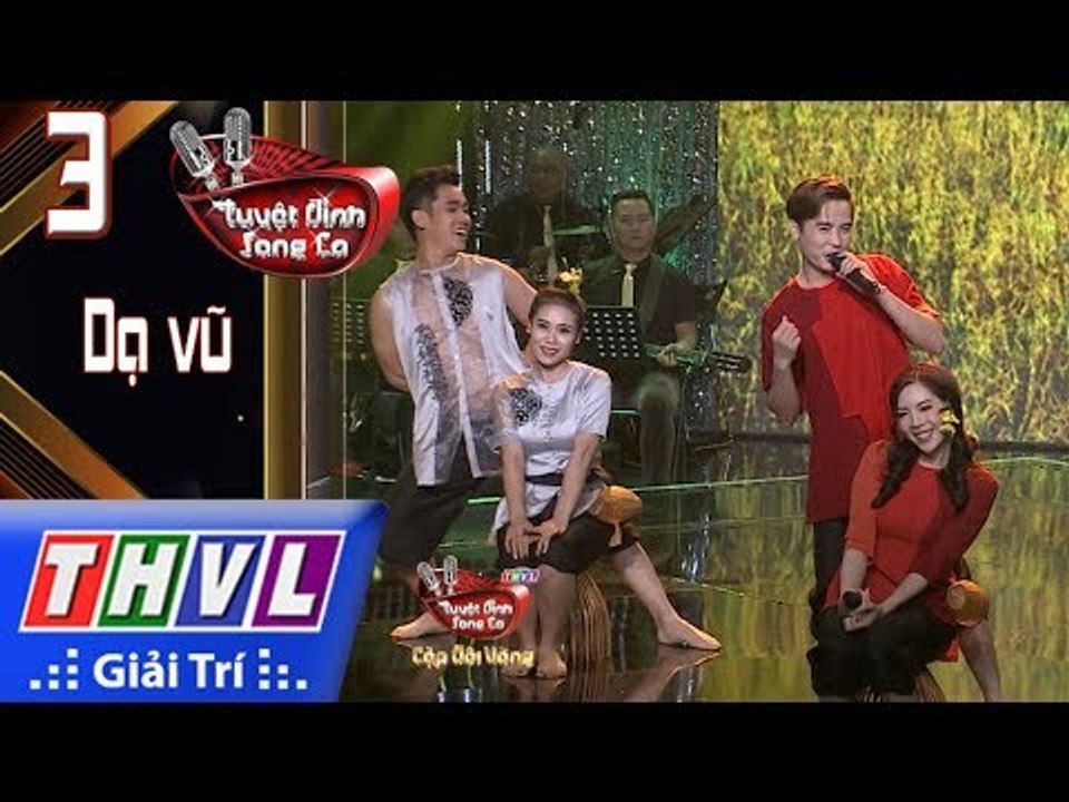 THVL | Tuyệt Đỉnh Song Ca – CĐV 2017 | Tập 3[8]: Hoa cài mái tóc - Minh Sang, Tuyết Mai