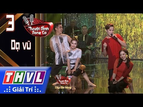 THVL | Tuyệt Đỉnh Song Ca – CĐV 2017 | Tập 3[8]: Hoa cài mái tóc - Minh Sang, Tuyết Mai