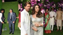 Ranbir Kapoor, Shah Rukh Khan Hits Dance Floor With Akash Ambani आकाश अंबानी श्लोका मेहता शादी