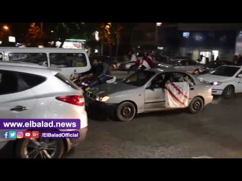 صدى البلد | المصريين يحتفلون بفوز المنتخب بكأس الأمم الأفريقية