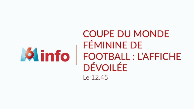 Coupe du monde féminine de football : l'affiche dévoilée