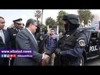 صدى البلد | «مدير أمن الجيزة» لـ وحدات الانتشار السريع: «انتوا رجالتنا»