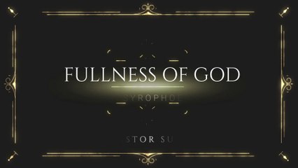 Fullness of God - Jesus and the Syrophoenician Woman