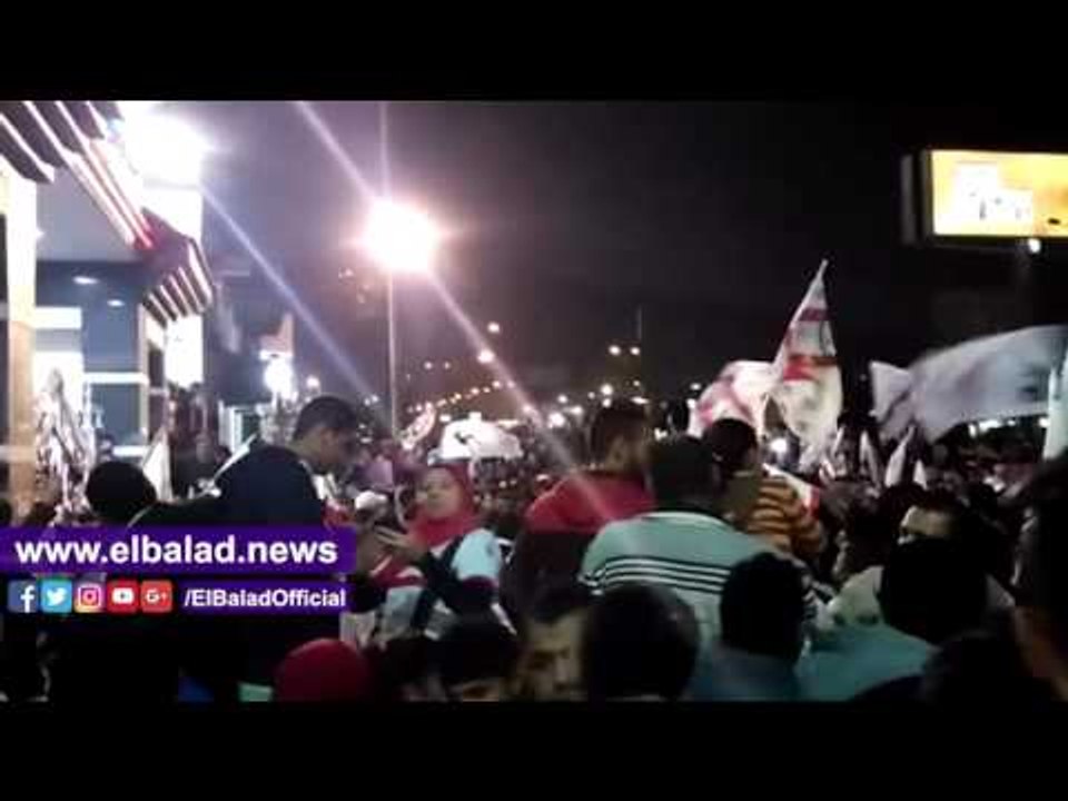صدى البلد | «صدى البلد» ترصد احتفالات جماهير الزمالك بالسوبر