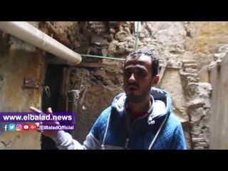 صدى البلد | الموت يطارد 9 أسر فى درب الاكرات.. والأهالى :"احنا حياتنا على كف عفريت"