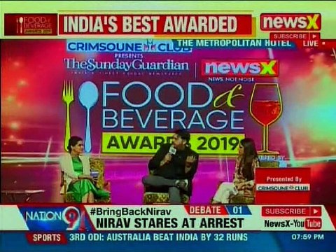 Food & Beverage Awards 2019: Riyaz Amlani, Dildeep Kalra, Ruchira Haroon on NewsX Food Award