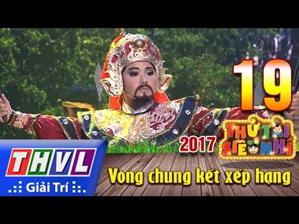 THVL | Thử tài siêu nhí 2017- Tập 19[4]: Trích đoạn cải lương "Kỷ niệm mãi không quên" - Trọng Nhân