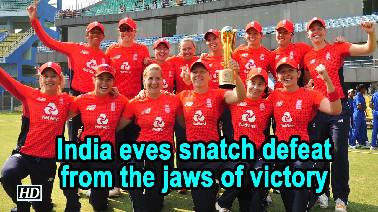 India eves snatch defeat from the jaws of victory