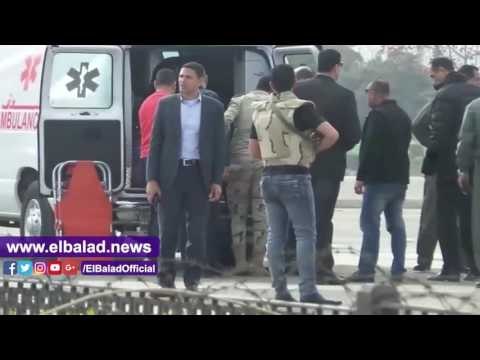 صدى البلد | «جمال مبارك» متأثرا أثناء نقل والده من مستشفى «المعادي العسكري»