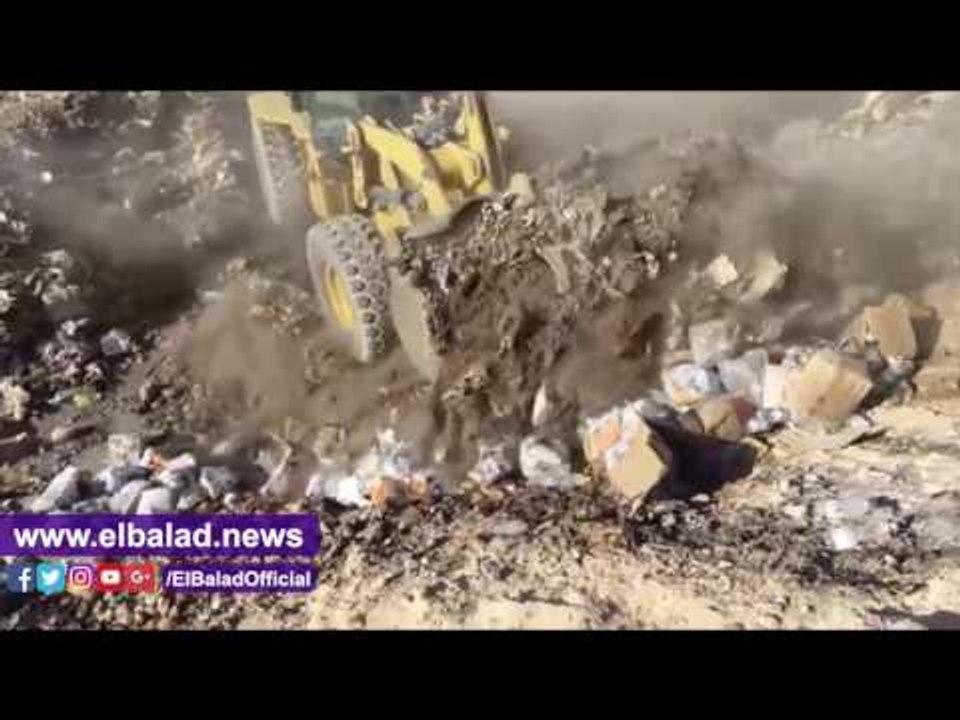 صدى البلد | إعدام 11 ألف زجاجة عصير غير صالحة ل...
