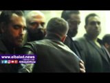 صدى البلد |  أحمد عز وتامر مرسى يقدمان العزاء فى وفاة والد أمير كرارة
