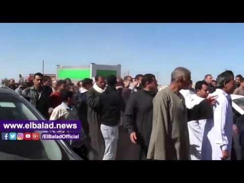 صدى البلد | تشييع جنازة والد سيد عبد الحفيظ فى الفيوم