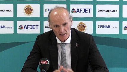 Basketbol - Beşiktaş Sampo Japan-Afyon Belediyespor maçın ardından - AFYONKARAHİSAR