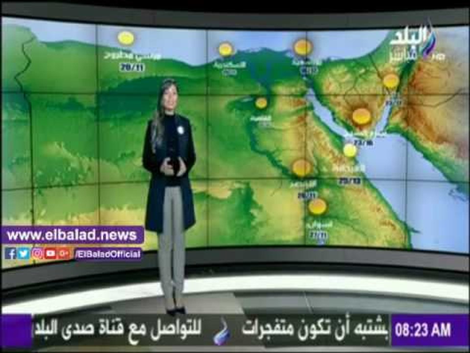 صدى البلد |درجات الحرارة المتوقعة بالقاهرة والمحافظات من «صباح البلد»