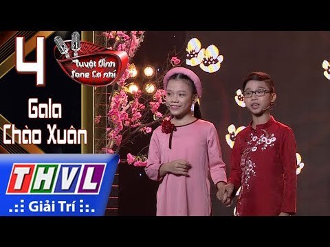 THVL | Tuyệt Đỉnh Song Ca Nhí – Gala Chào Xuân: Tâm Sự Nàng Xuân, Tết Phát Tài – Quỳnh Anh, Đức Vĩnh
