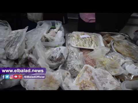 صدى البلد | مدير أمن الجيزة يضبط 200 كيلو لحوم فاسدة بالمهندسين