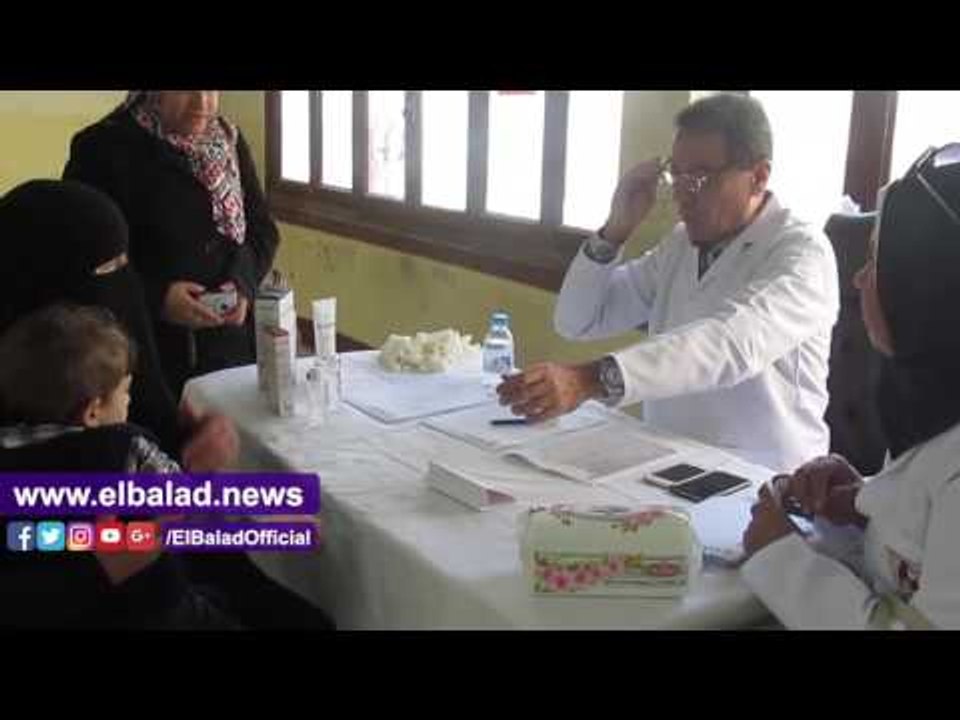 صدى البلد | " صدى البلد "شريك إعلامي بالقافلة الطبيىة للأمراض الجلدية بقرية شكشوك بالفيوم