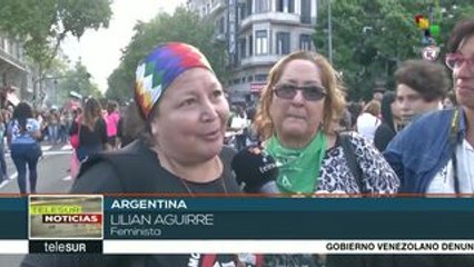 Argentinas transforman el dolor en acción y luchan por sus derechos