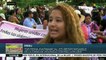 Peruanas marchan para exigir políticas contra la violencia de género