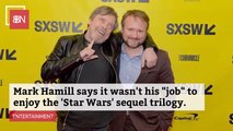 Mark Hamill Isn't A Fan Of New 'Star Wars' Movies