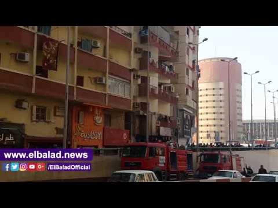 صدى البلد | الدفع بـ 6 سيارات إطفاء وإغلاق شبكة الغاز للسيطرة على حريق بأسيوط